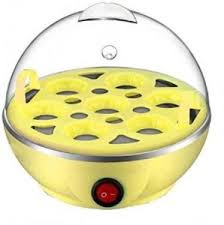 Mini Electric 7 Egg Steamer BoilerYellow
