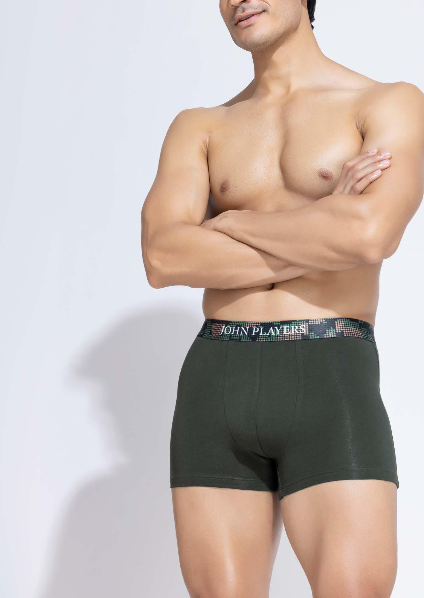 JTK 034 TRUNK WITH SUBLIMATION WAISTBAND, White, M