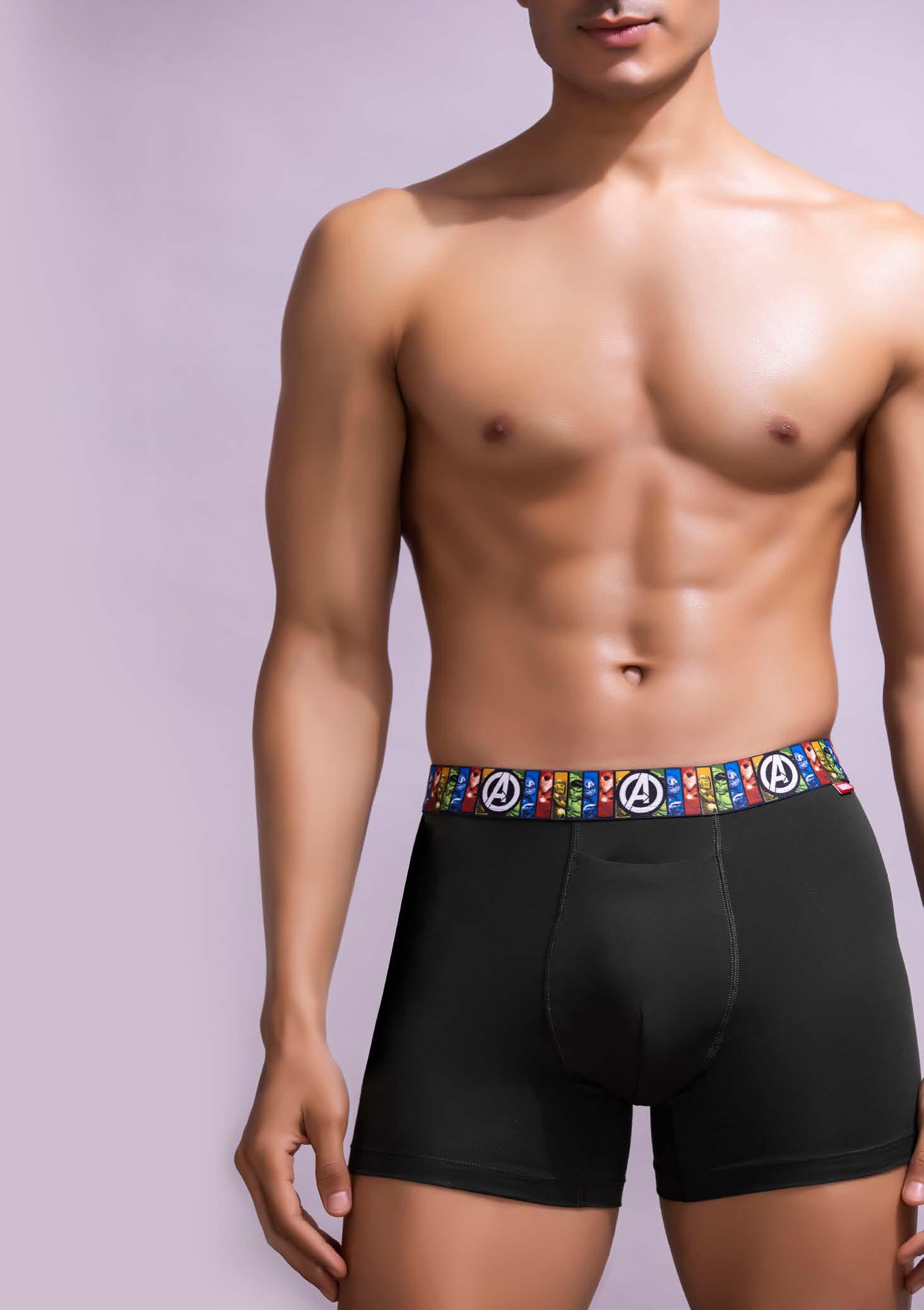 JTK008 Infinity Heroes Cotton Trunk – Avengers Edition, Blue, XXL