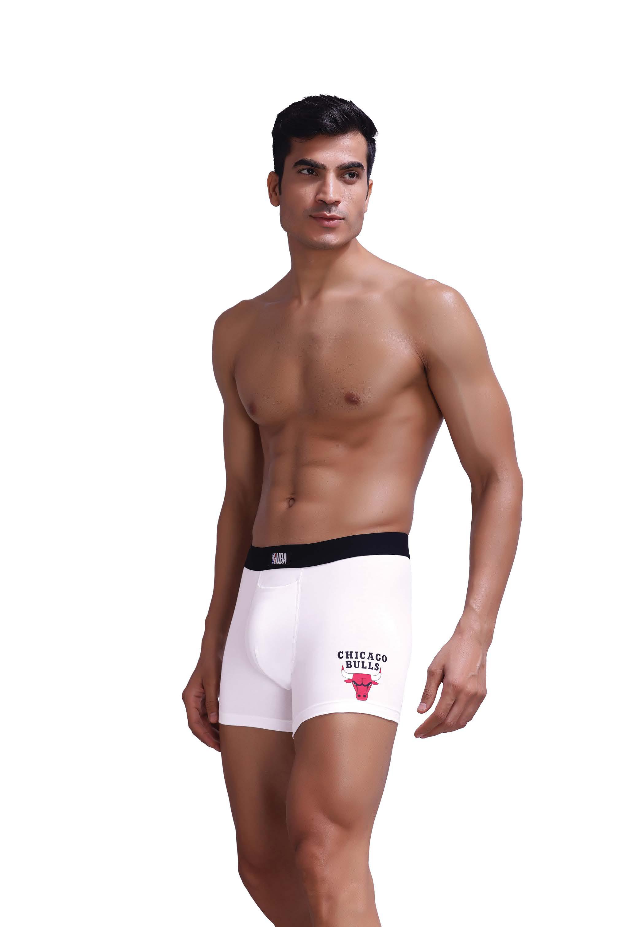 NBA JTK014 Champion Cotton Trunk – Chicago Bulls Edition, S