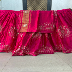 Gajji Silk lehenga