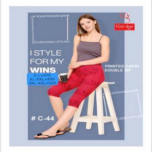 NUR-GYS Printed Capri