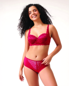 Clovia Lace Bridal Balconette Bra & Brief Set BR|MP5940