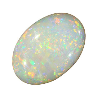 100% Original Fire Opal Gemstone (Natural & Lab Certified) - Oval Shape