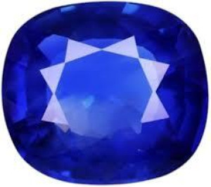 100% Original Blue Sapphire (Neelam) - Natural & Lab Certified (Cushion Shape)